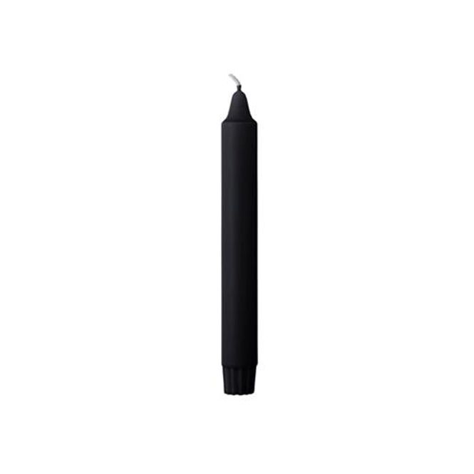 Hovedbilde By Lassen Kubus Stearinlys 16pk, Svart