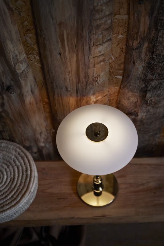 Louis Poulsen PH 2/1 Oppladbar Bordlampe, Messing