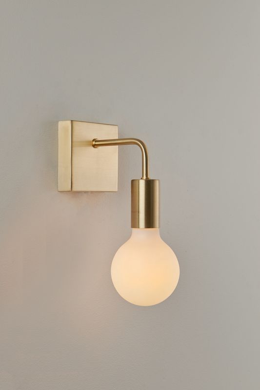 Tanum Vegglampe, Messing