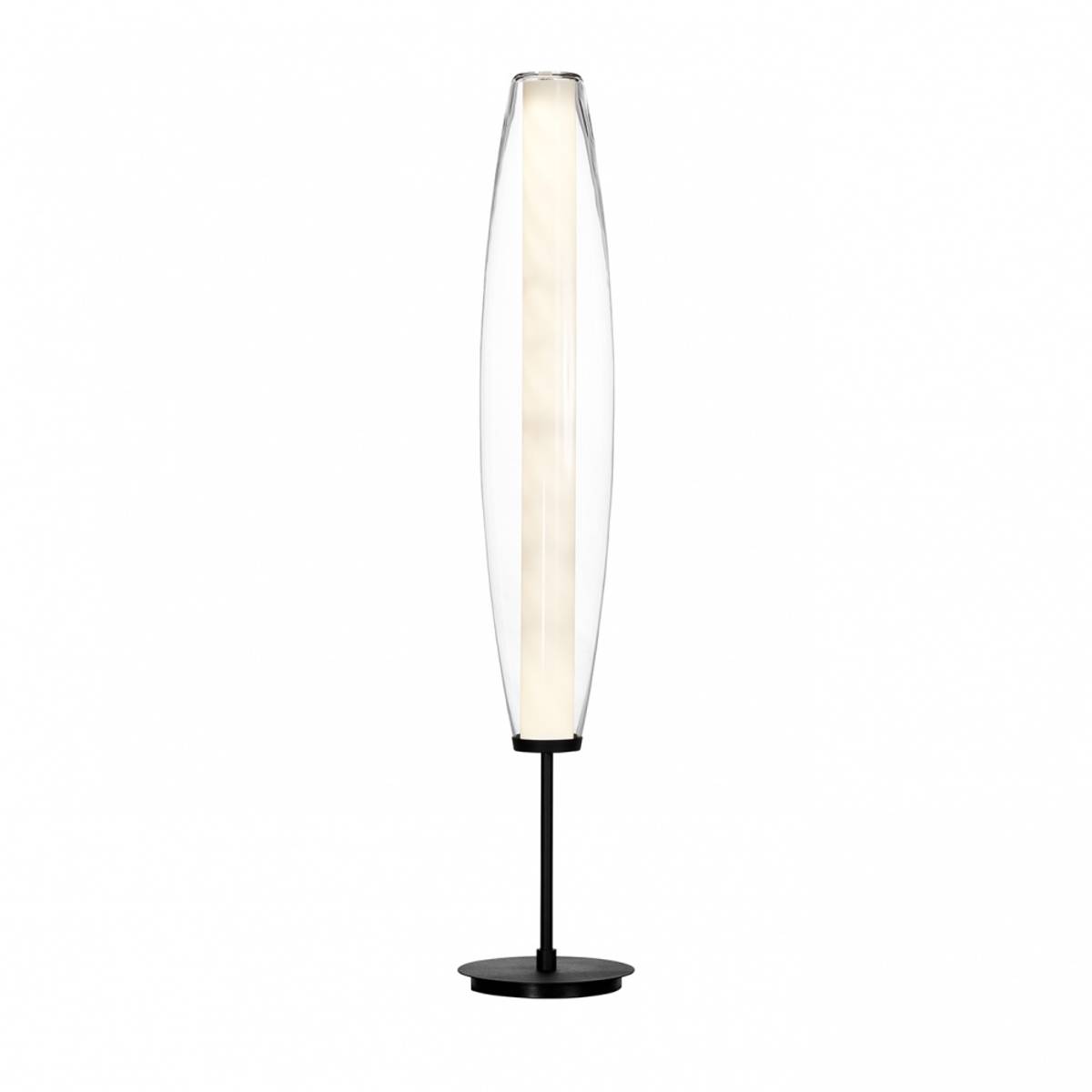 Herstal Zenta klart glass/svart utstilling