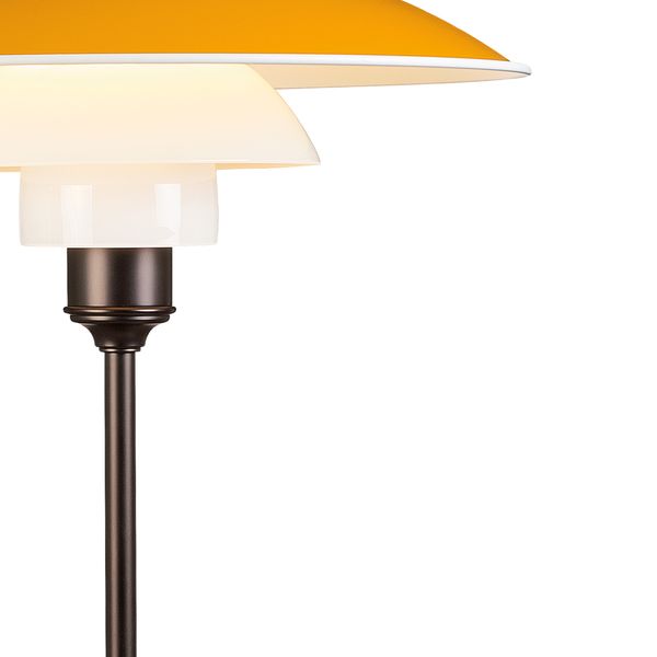Bilde av Louis Poulsen PH 3 1/2 - 2 1/2 Metall Bordlampe, Gul