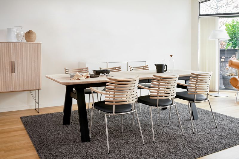 Naver Collection GM 3420 Chess Spisebord Heltre, Valnøtt