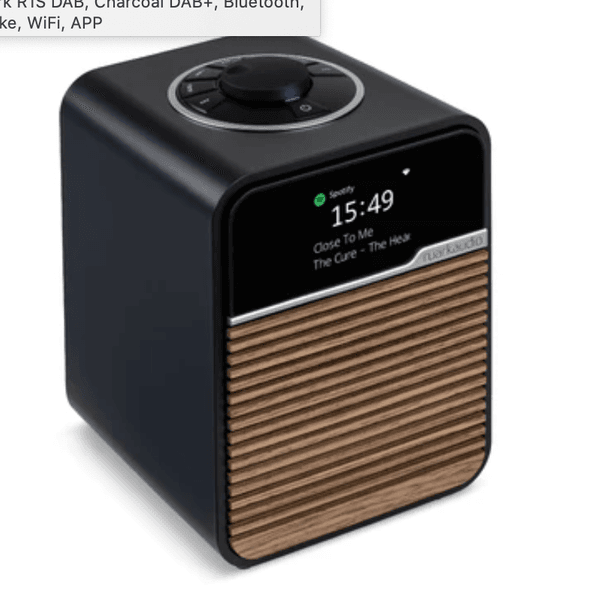 Hovedbilde Ruark R1S DAB+, Charcoal