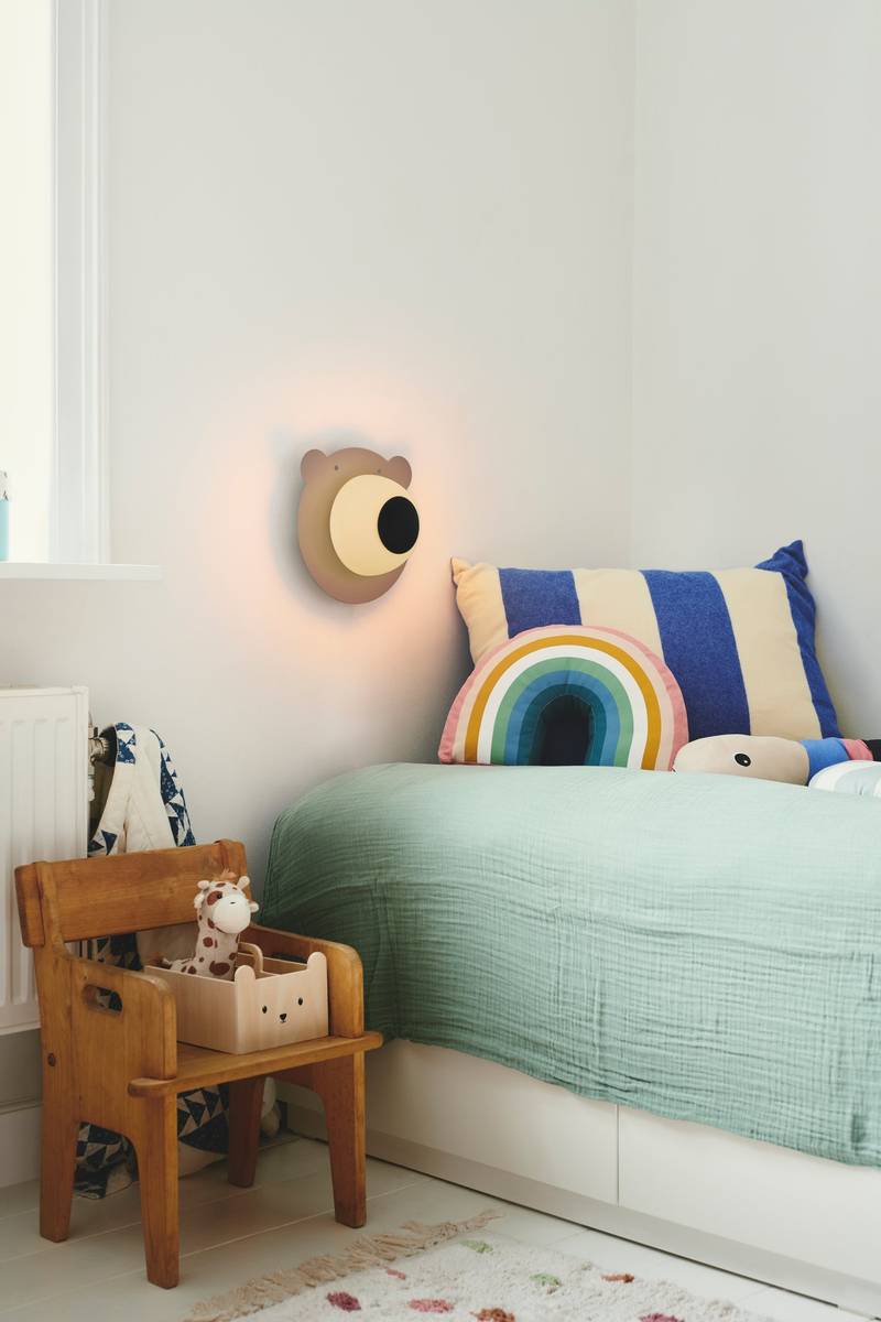 Nordlux Bruna Bear Vegglampe, Brun