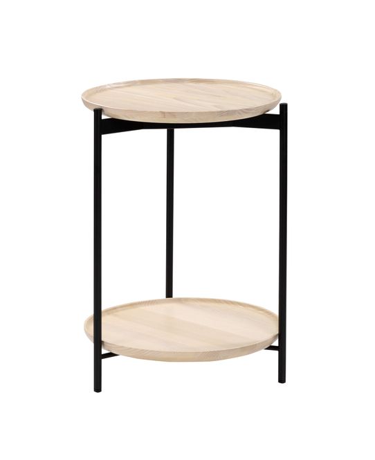 Hovedbilde Adea Plateau Wood Sidebord Ø40