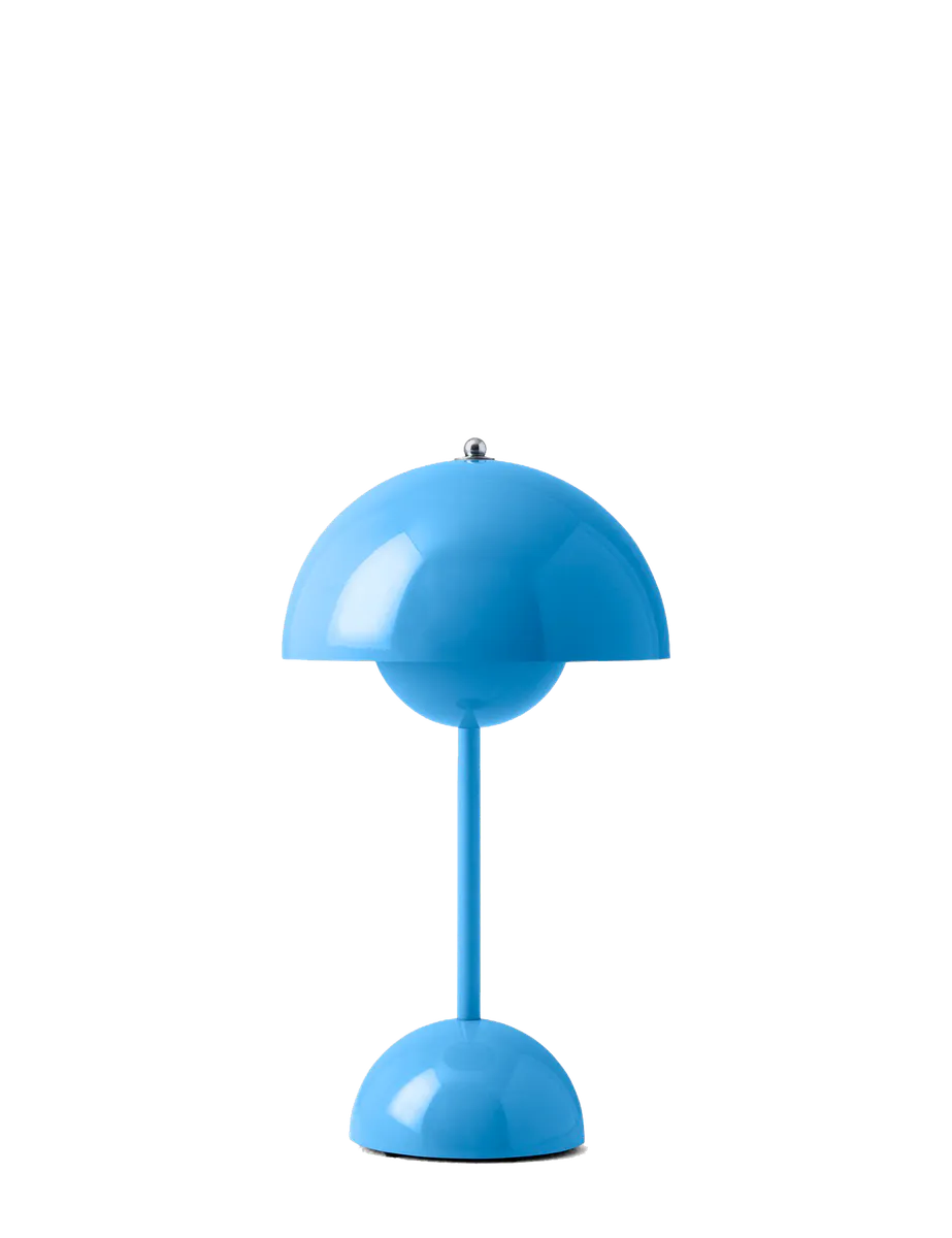 &Tradition Flowerpot VP9 Portabel Bord, Swim Blue