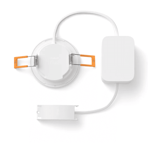 Hovedbilde Hue White and color ambiance Slim innfelt spotlight 90 mm, trepaking