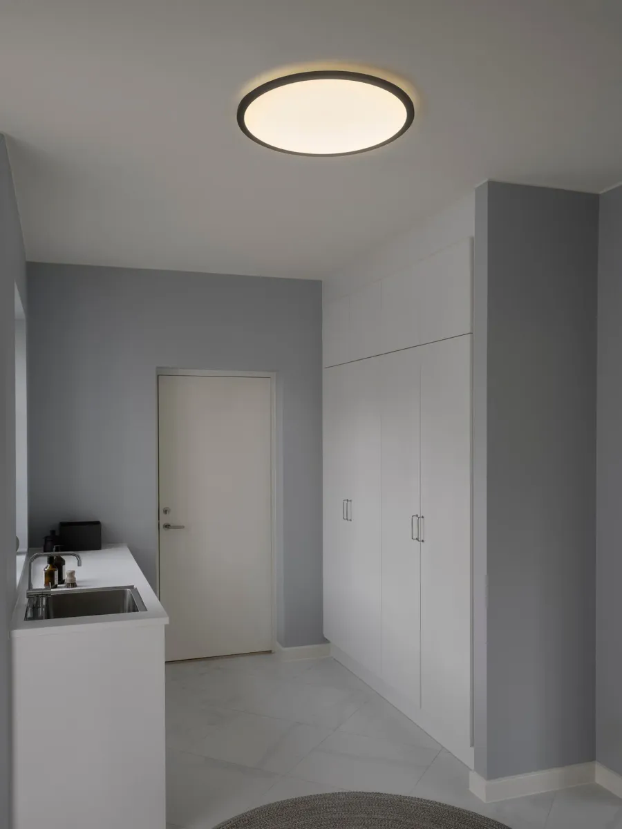 Nordlux Oja 60 Plafond 3-Step Dim, Svart