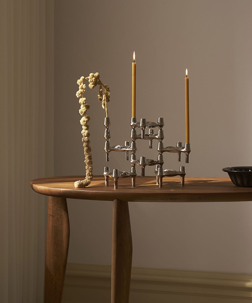 STOFF Nagel BMF Vase, Krom