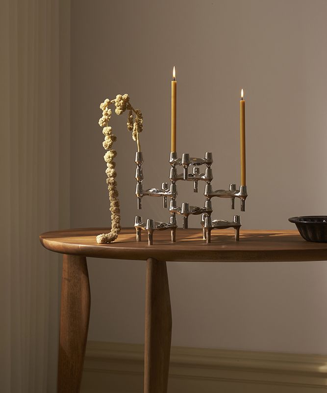 STOFF Nagel BMF Vase, Krom