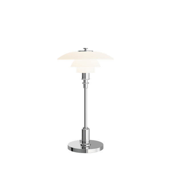 Bilde av Louis Poulsen PH 2/1 Oppladbar Bordlampe, Krom
