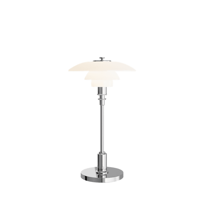 Hovedbilde Louis Poulsen PH 2/1 Oppladbar Bordlampe, Krom
