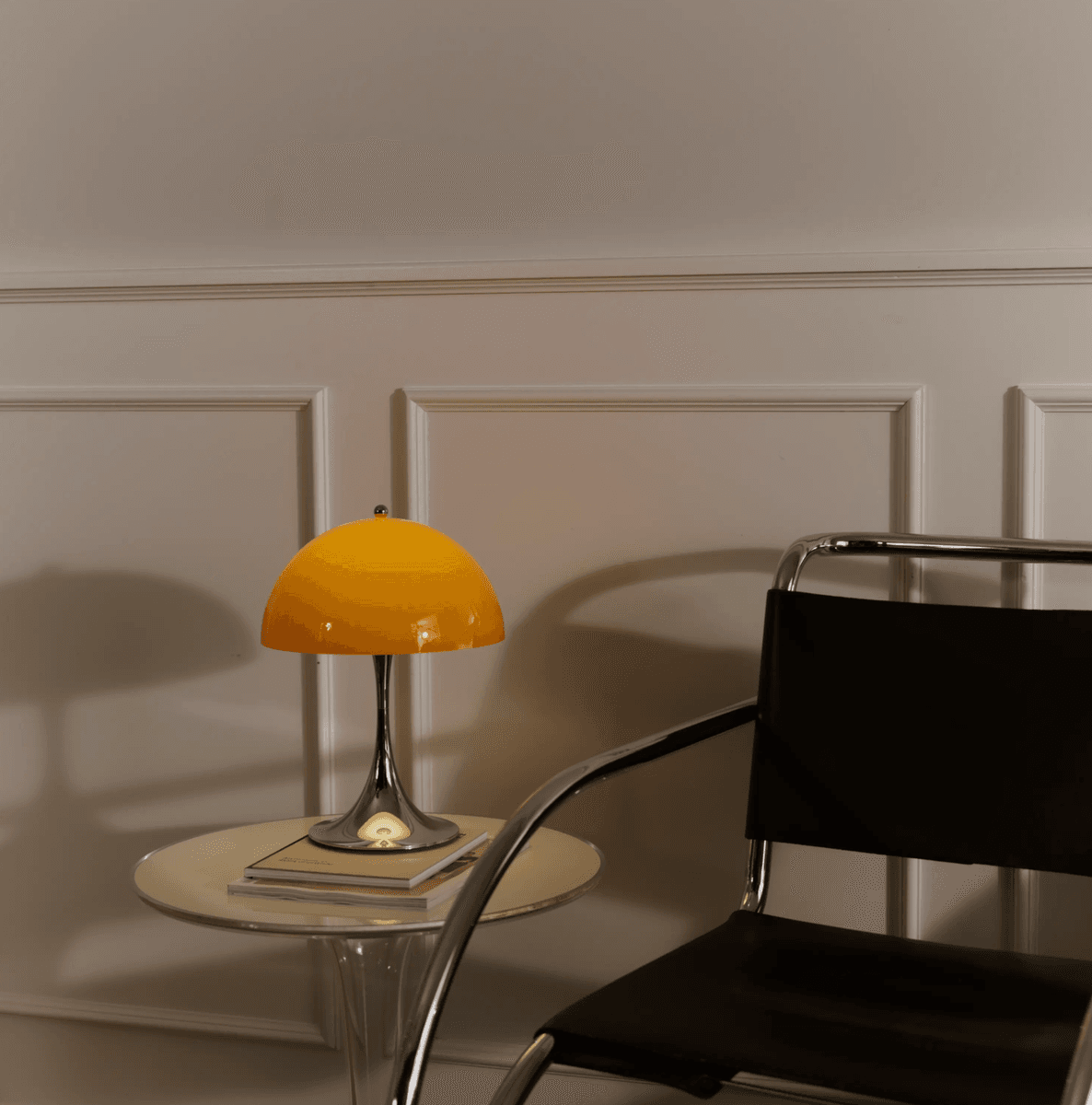 Louis Poulsen - Panthella 250 Portable Lampe -Original Opal Orange