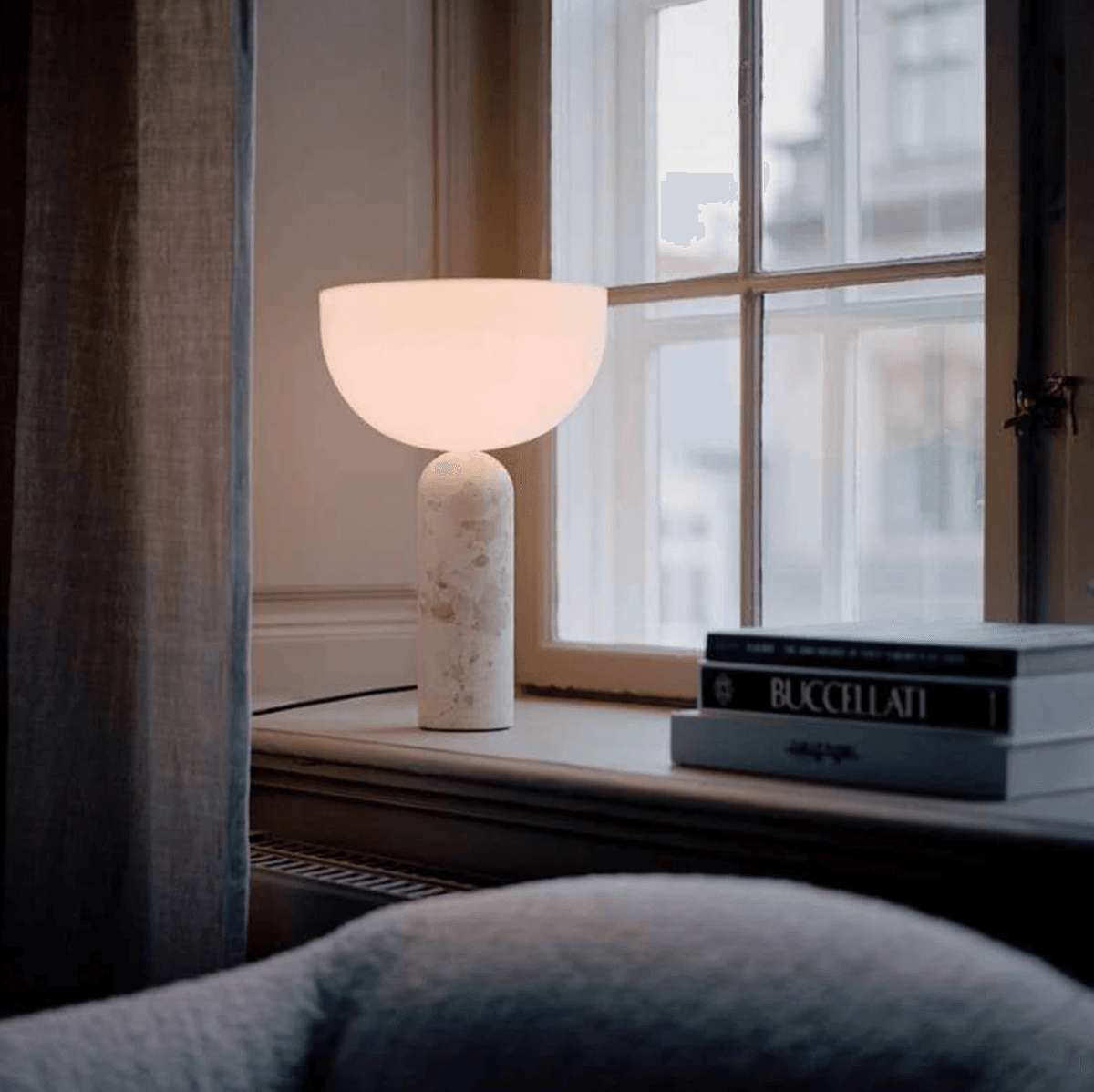 Kizu bordlampe Large Kunis Breccia – New Works