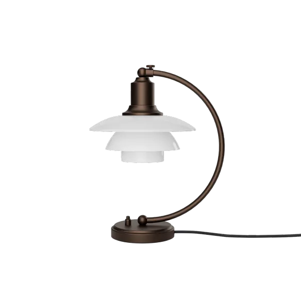 Hovedbilde Louis Poulsen PH 2/2 Luna Aged Brass Opal Bordlampe