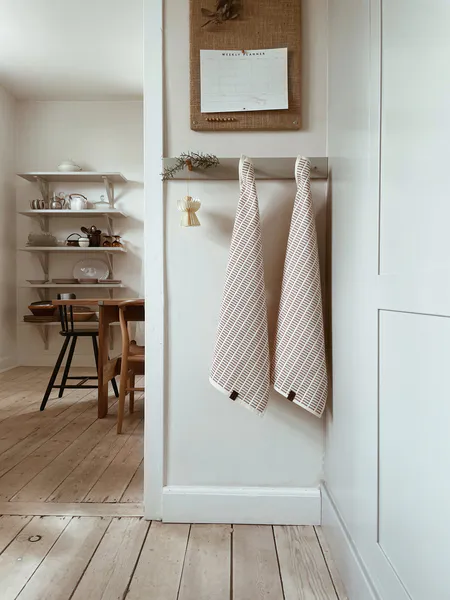 Hovedbilde Humdakin Økologisk Kjøkkenhåndkle 2pk, Hygge