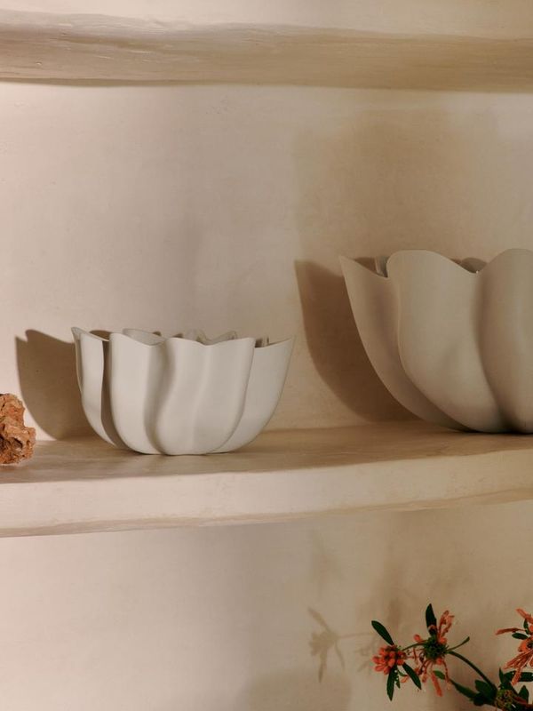 Ferm Living Nium Bowl Small, Hvit