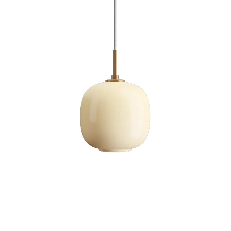 Louis Poulsen VL45 Radiohuspendel Ø175, Pale Yellow