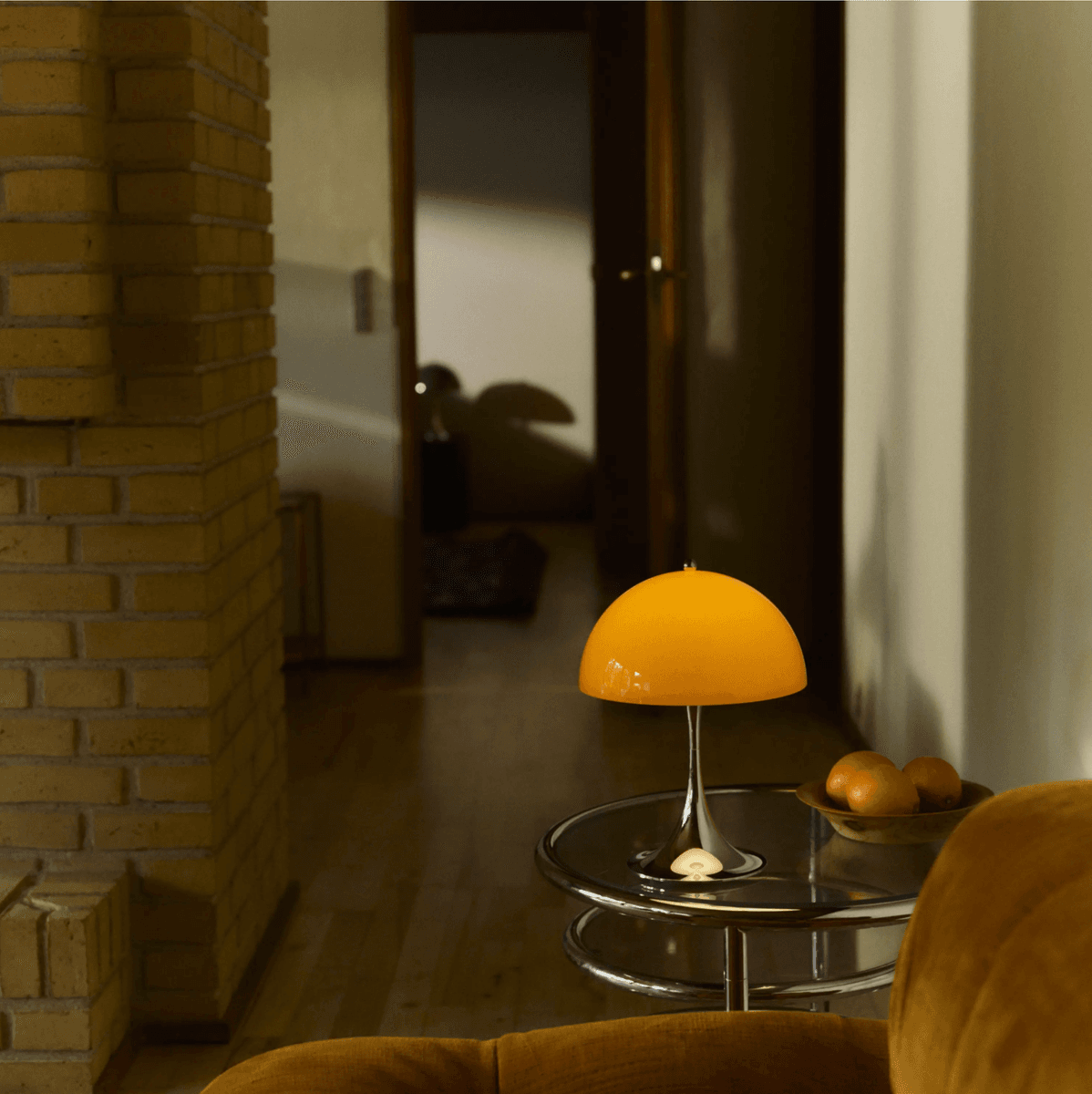 Louis Poulsen - Panthella 250 Portable Lampe -Original Opal Orange