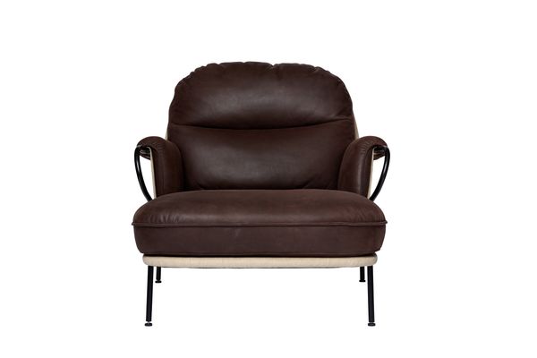 Bilde av Fogia Lyra Chaise Lounge, Vintage Dark Chocolate