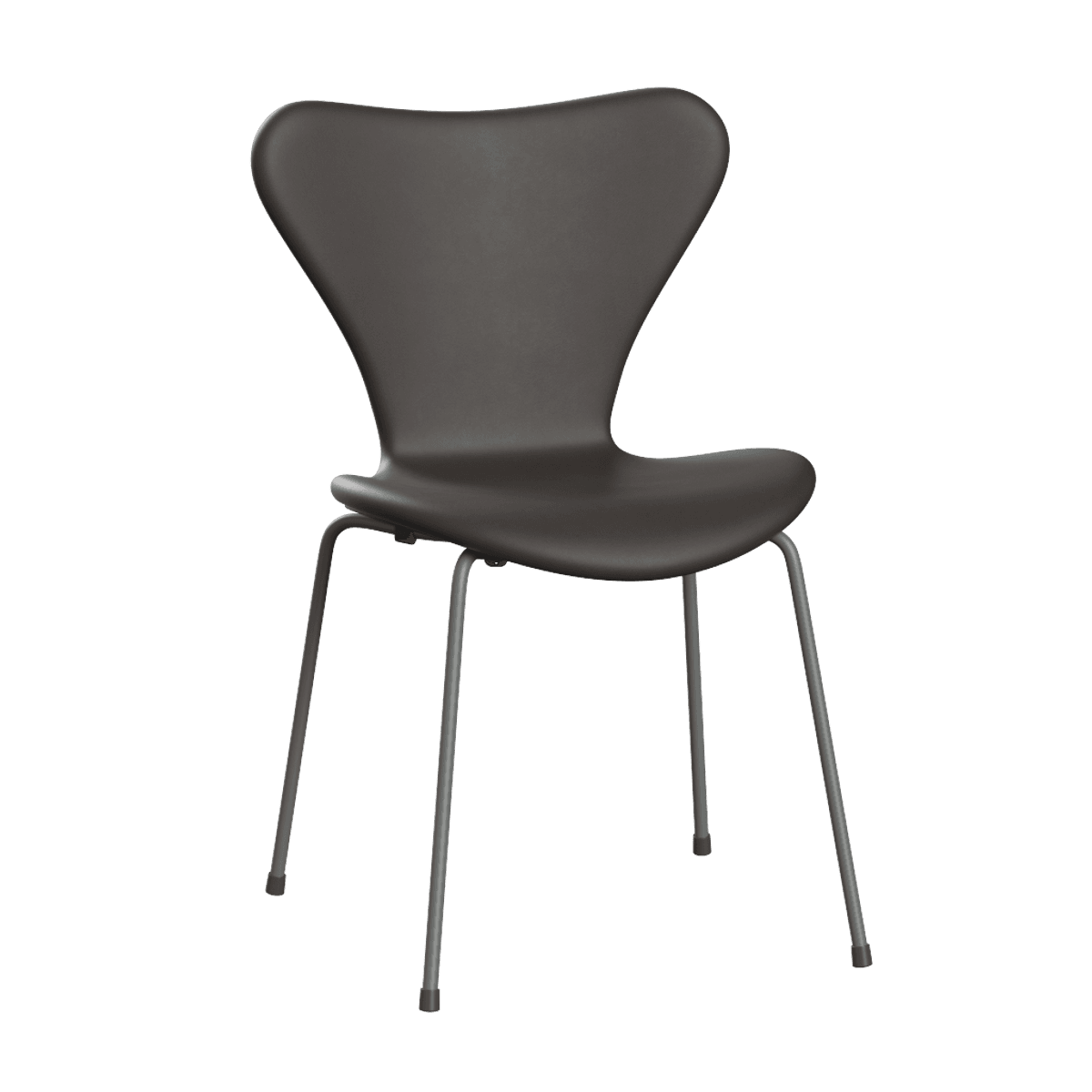 Fritz Hansen Series 7™ 3107, Fullpolstret Essential Lær, Dark Brown