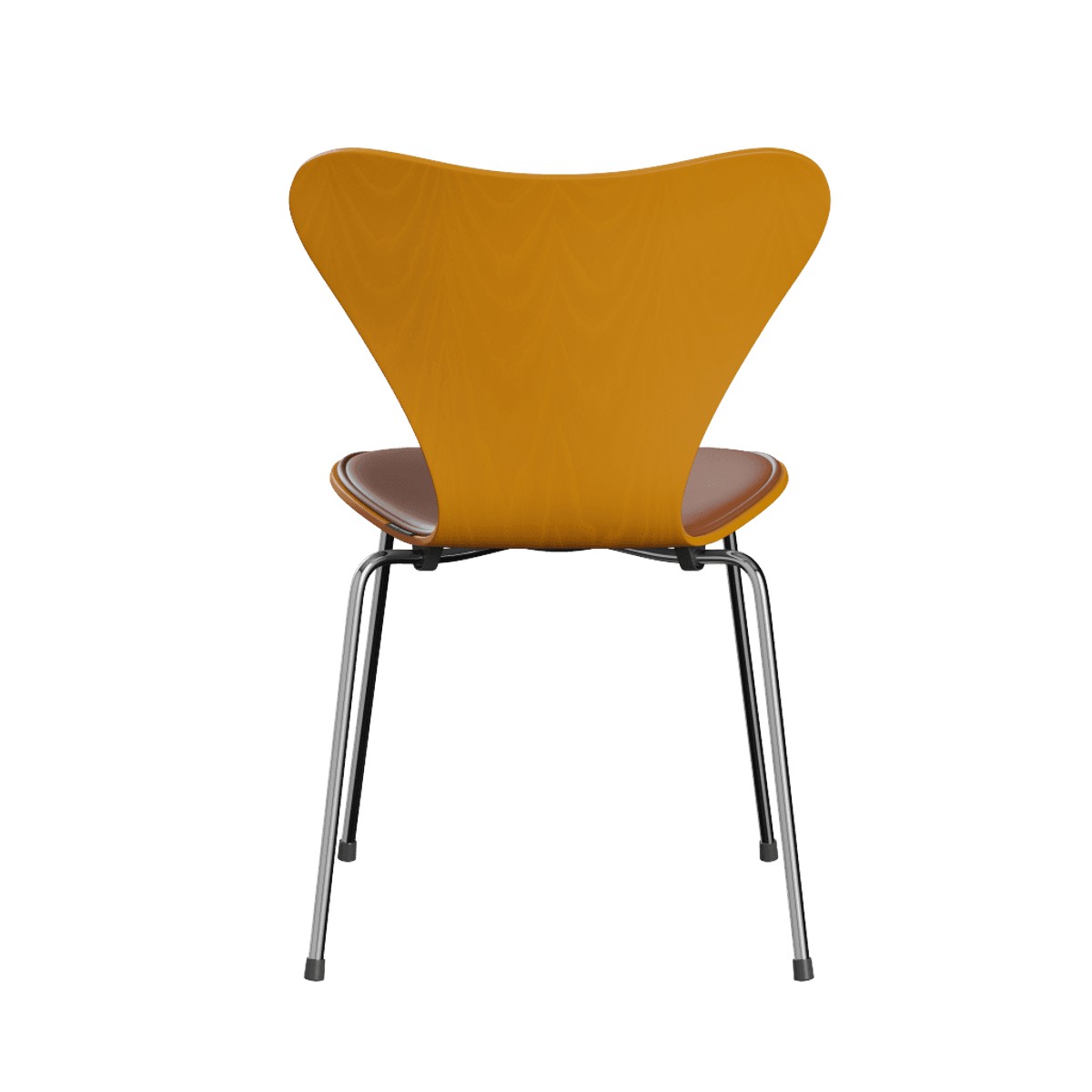 Fritz Hansen Series 7™ 3107, Forsidepolstret Essential Lær Valnøtt