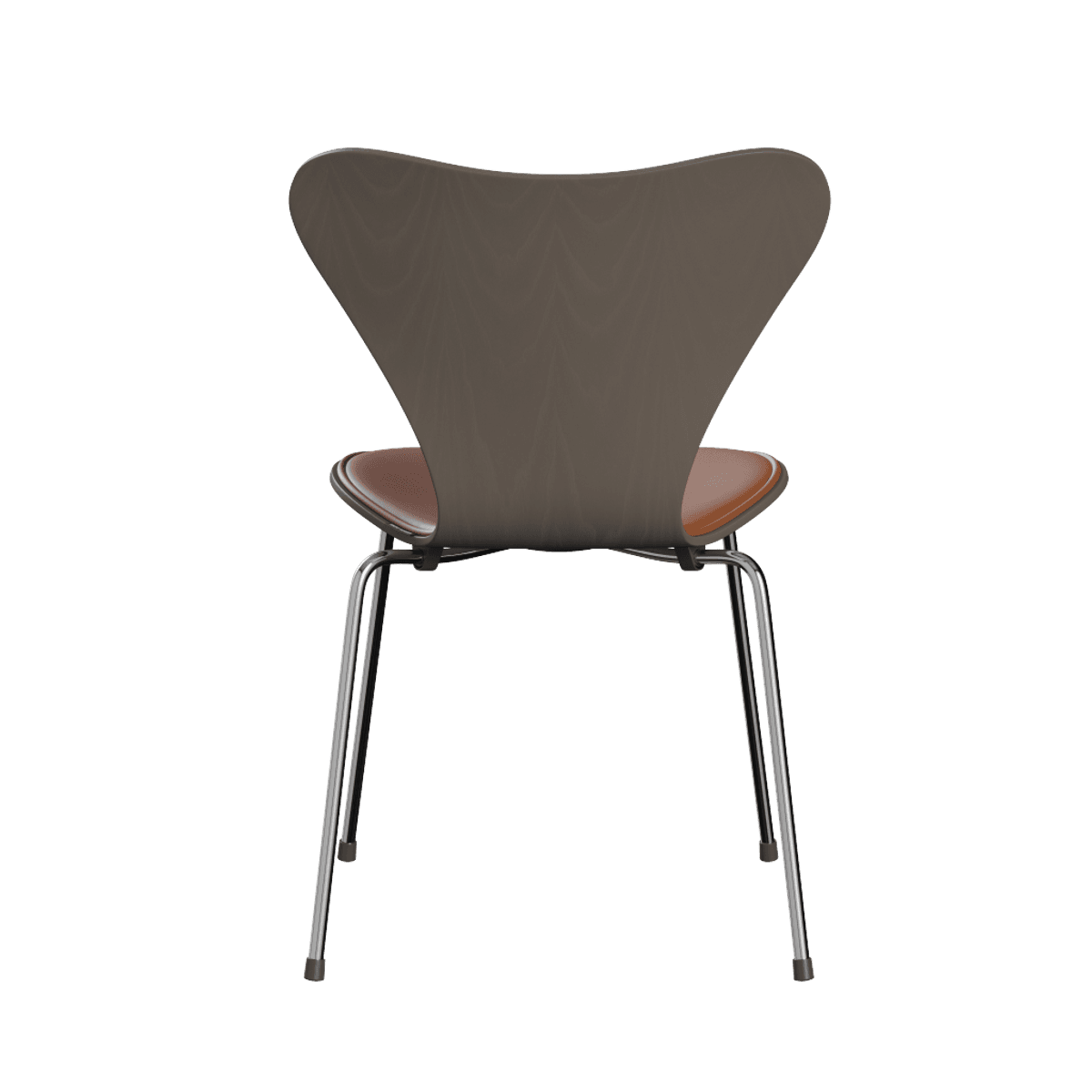 Fritz Hansen Series 7™ 3107, Forsidepolstret Essential Lær Valnøtt