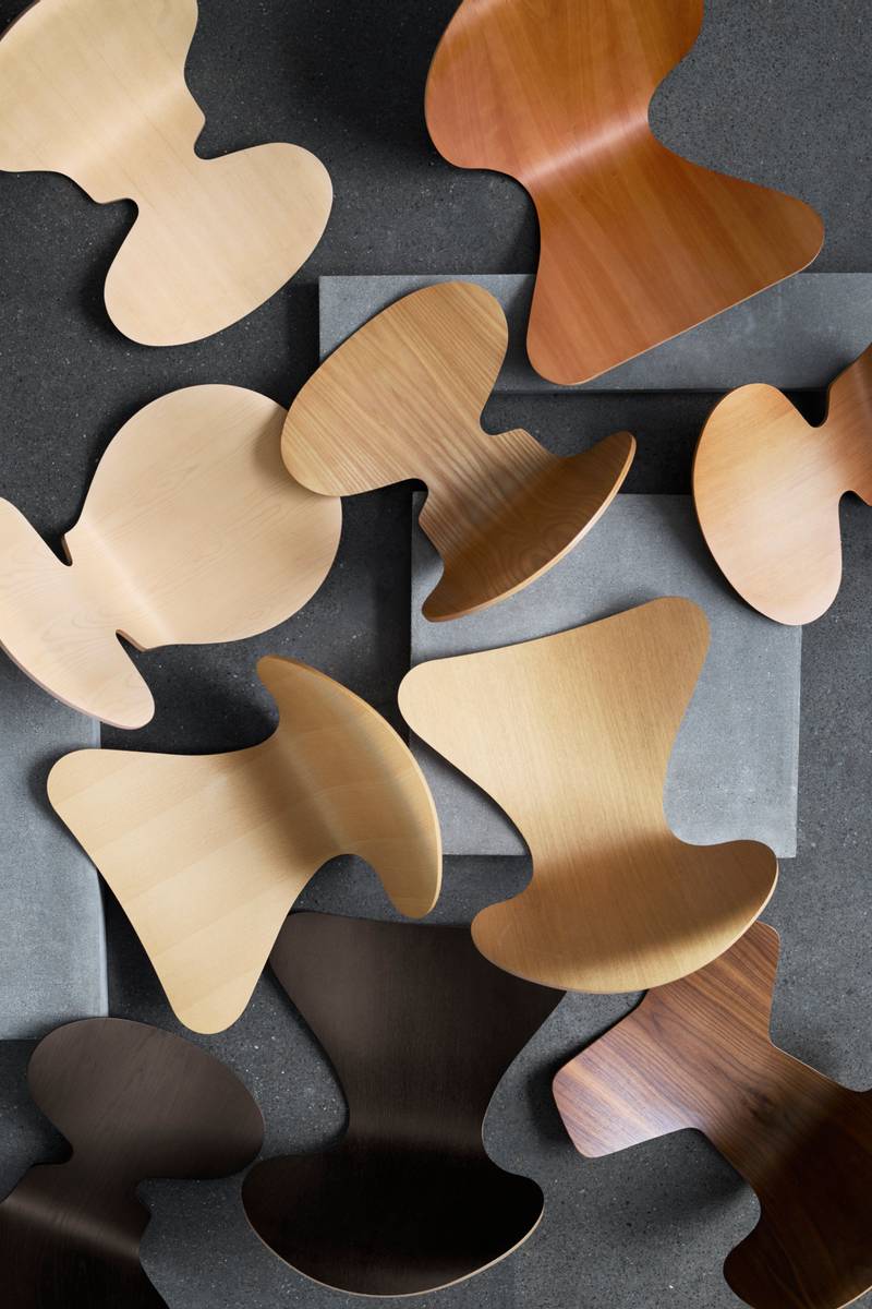 Fritz Hansen Grand Prix™ 4130, Valnøtt